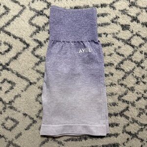 AYBL Purple Ombre Workout Shorts